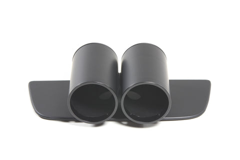 Premium Dashboard Gauge Pod for Camaro-Two Gauge Matte Black/Matte Black