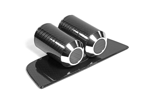 Premium Dashboard Gauge Pod for Camaro-Two Gauge Carbon/Chrome